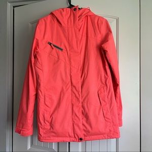 DC firey coral snowboard jacket